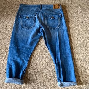True Religion Cropped Jeans